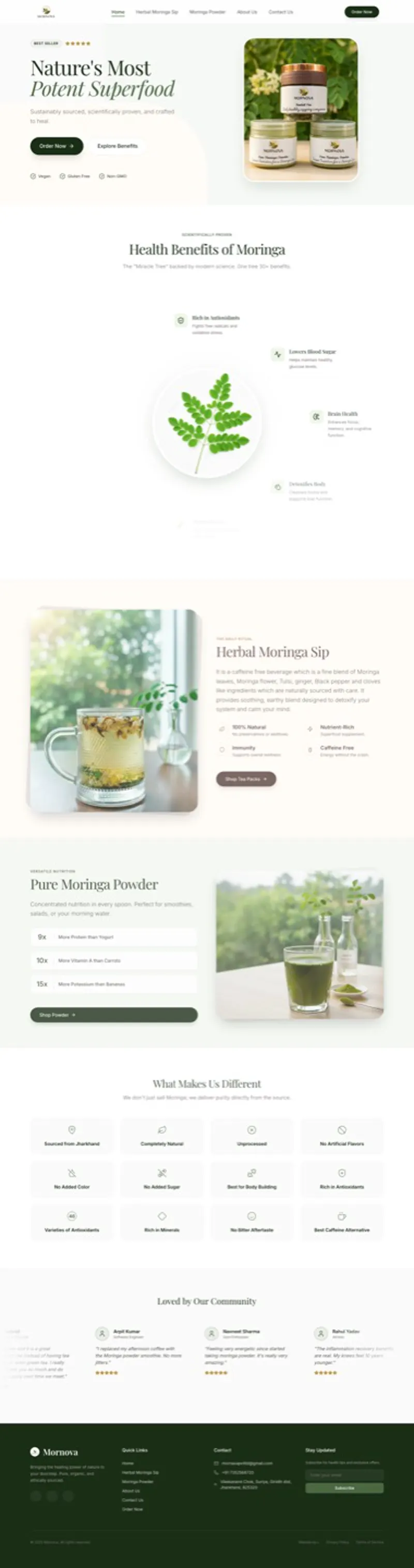 Mornova — Health & Wellness